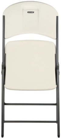 42803 Lifetime 4-Pack Almond Folding Chairs-2