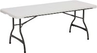 80306 Lifetime 6 Foot Commercial Stacking Table White