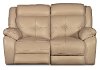 Tan Leather-Match Power Reclining Sofa & Loveseat - Nuveau