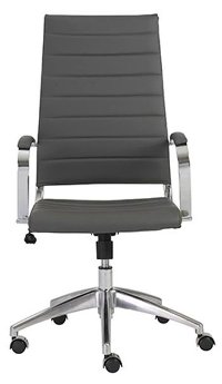 Gray High-Back Office Chair - Axel