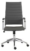 Gray High-Back Office Chair - Axel