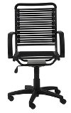 Black Bungee Cord High-Back Office Chair -Bungie