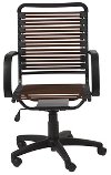 Brown Bungee Cord High-Back Office Chair - Bungie