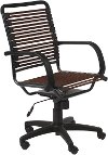 Brown Bungee Cord High-Back Office Chair - Bungie-2