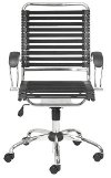 Black Bungee Cord High-Back Office Chair - Bungie
