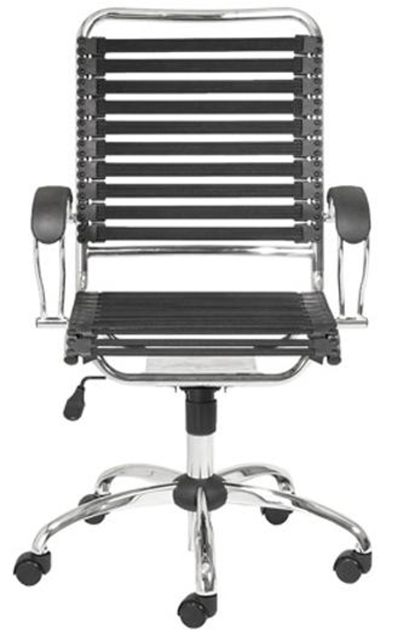 Black Bungee Cord High Back Office Chair Bungie Rc Willey