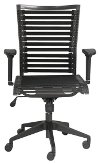 Black Bungee High-Back Office Chair - Bungie