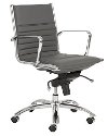 Gray Low-Back Office Chair - Dirk