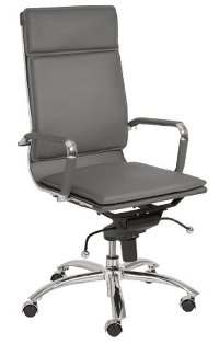 Gray High-Back Office Chair - Gunar