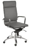 Gray High-Back Office Chair - Gunar