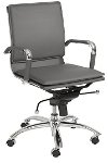 Gray Low-Back Office Chair - Gunar