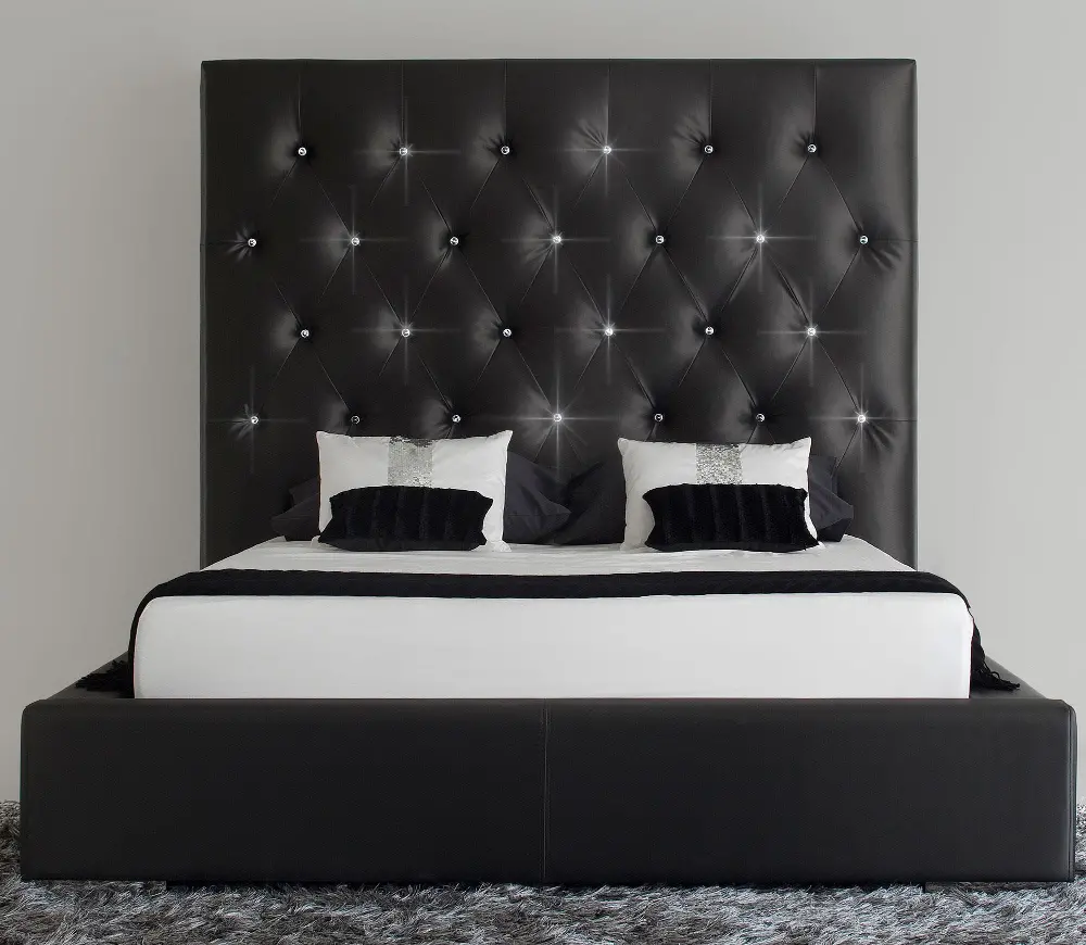 Queen Upholstered Bed-1