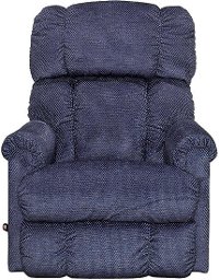 10-512C932386RECL Midnight Blue Reclina-Rocker® Recliner - Pinnacle