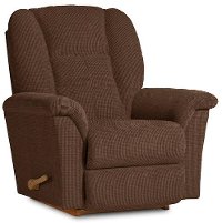 10-709C115578RCL Chocolate Brown Manual Rocker Recliner - Jasper