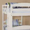 BWSTOTWH Carolina Ivory Twin-over-Twin Bunk Bed - Walker Edison