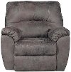 Pewter Gray Rocker Recliner - Mcneil