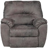 Pewter Gray Rocker Recliner - Mcneil