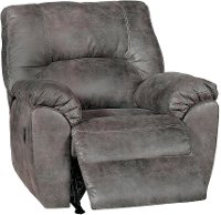 Pewter Gray Rocker Recliner - Mcneil-2