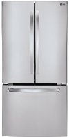 LFC24770ST LG Wide Bottom Freezer French Door Refrigerator - 33 Inch Stainless Steel-1