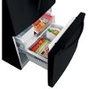 LFC24770SB LG 33 Black 24 cu. ft. Wide Bottom 3-door French Door Refrigerator