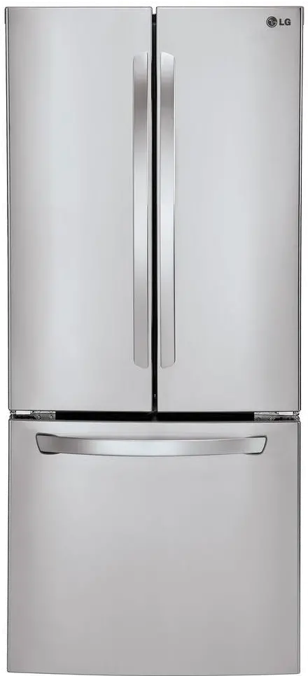 LFC22770ST LG 21.8 cu ft French Door Refrigerator - 30 W Stainless Steel-1