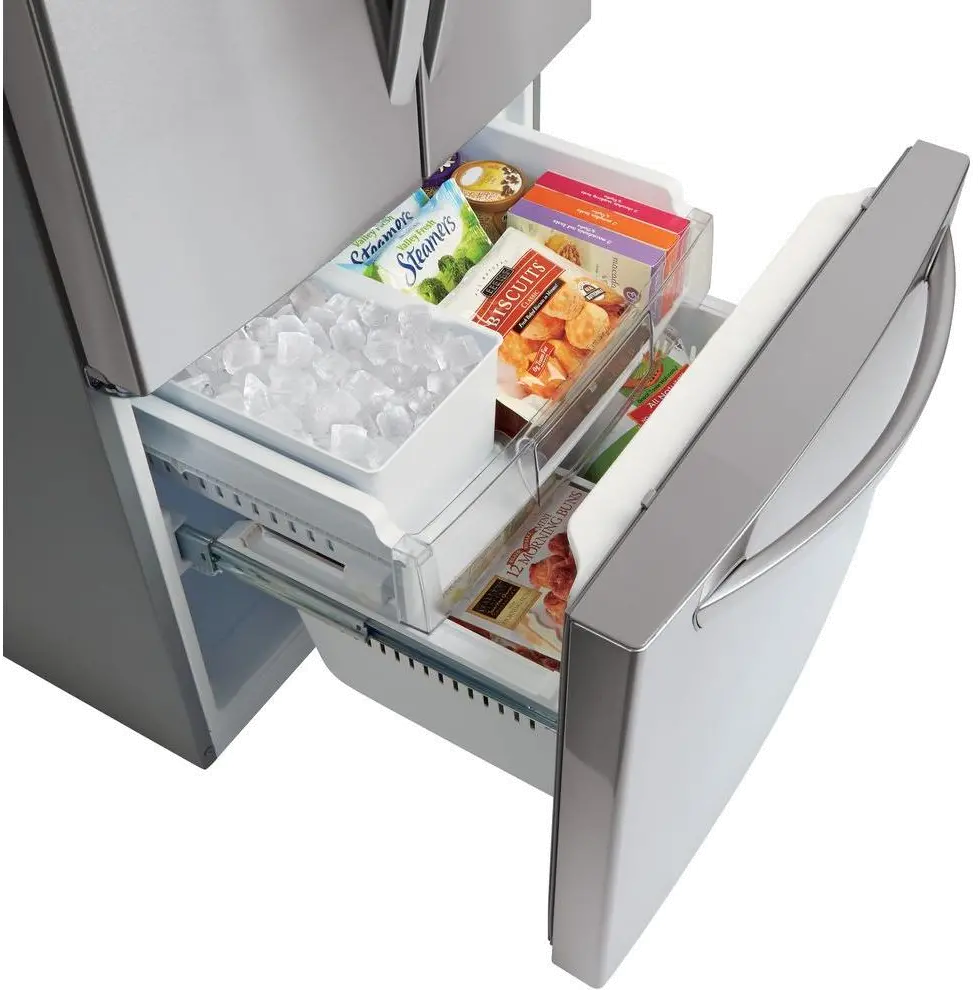 LFC22770ST LG 21.8 cu ft French Door Refrigerator - 30 W Stainless Steel-3