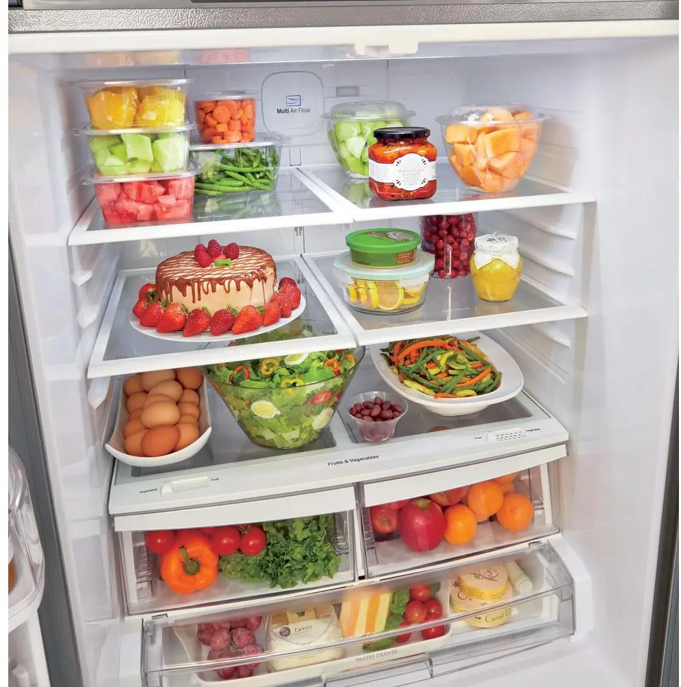 LFC22770ST LG 21.8 cu ft French Door Refrigerator - 30 W Stainless Steel-5