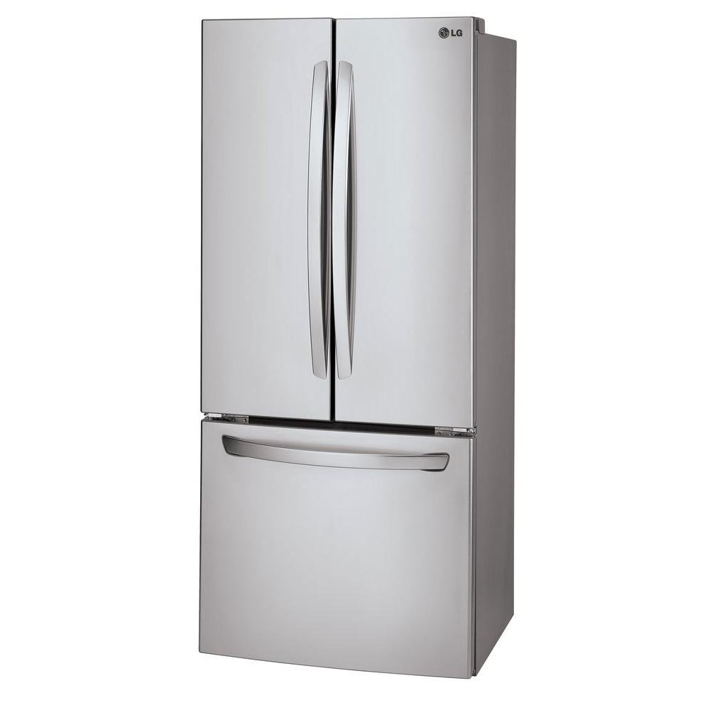 LFC22770ST LG 21.8 cu ft French Door Refrigerator with Smart Cooling - 30 W Stainless Steel-4