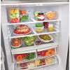 LFC22770SW LG French Door Refrigerator - 30 Inch White-1