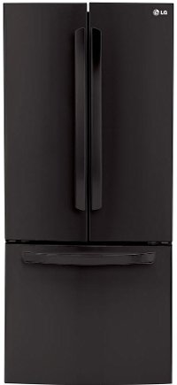 LFC22770SB LG 21.8 cu. ft. French Door Refrigerator - 30 Inch Black