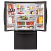 LFC22770SB LG 21.8 cu. ft. French Door Refrigerator - 30 Inch Black-2