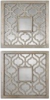 Clearance Assorted Antique Silver Square Mirror