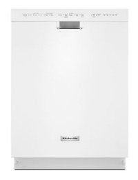 KDFE104DWH KitchenAid White 6-Cycle Dishwasher