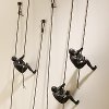 Assorted Bronze Climbing Man Wall Mount