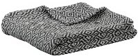 Twin Nadu Charcoal and Natural Throw Blanket