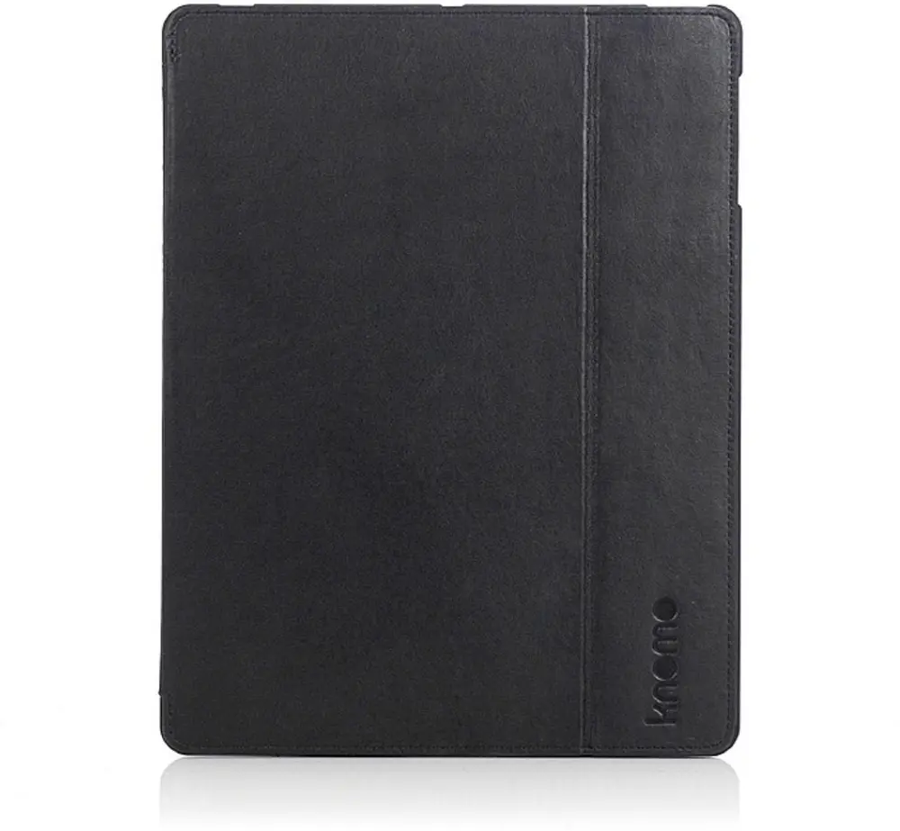 893243-LFMB Knomo Leather Folio for iPad mini - Black-1