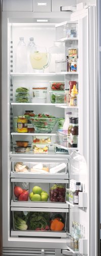 IC-24R-RH Sub-Zero 24 Inch Designer Column Refrigerator - Right Hinge, Panel Ready-2