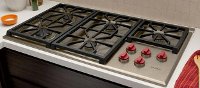 CG365P/S Wolf 36 Inch Professional Gas Cooktop - Stainless Steel-2