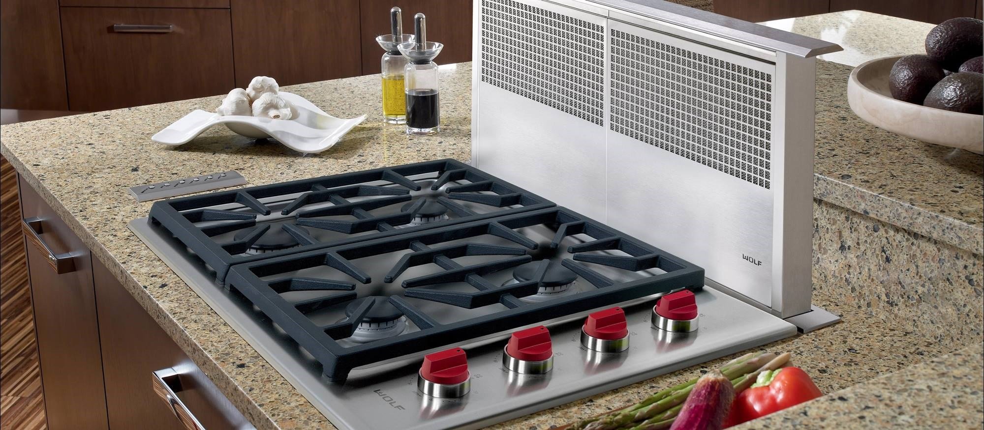 CG304P/S Wolf 30 Inch Professional Gas Cooktop - Stainless Steel-2