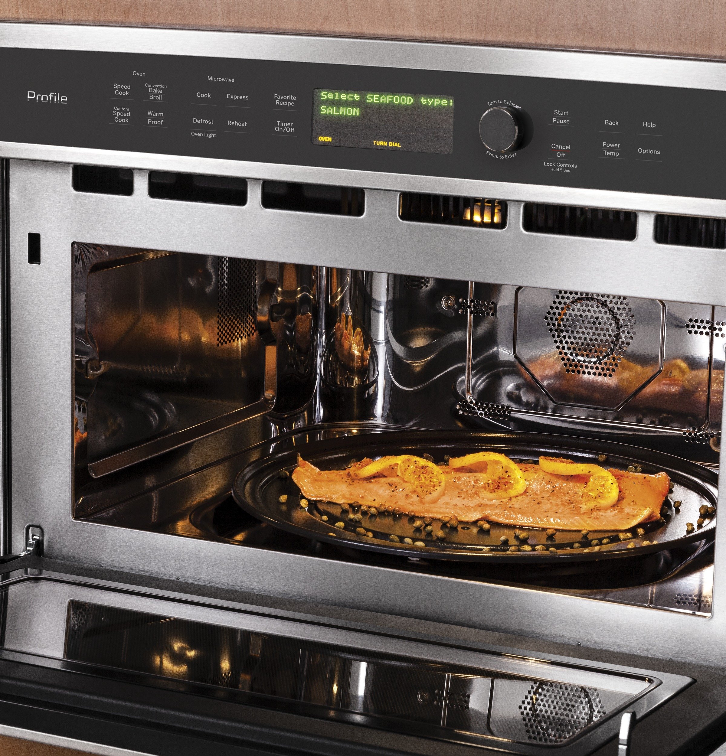 PSB9120SFSS GE Profile 30 Inch Built-In Microwave - 1.7 cu. ft. Stainless Steel-2