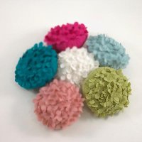 Eva's Floral Lime 13 Inch Pillow