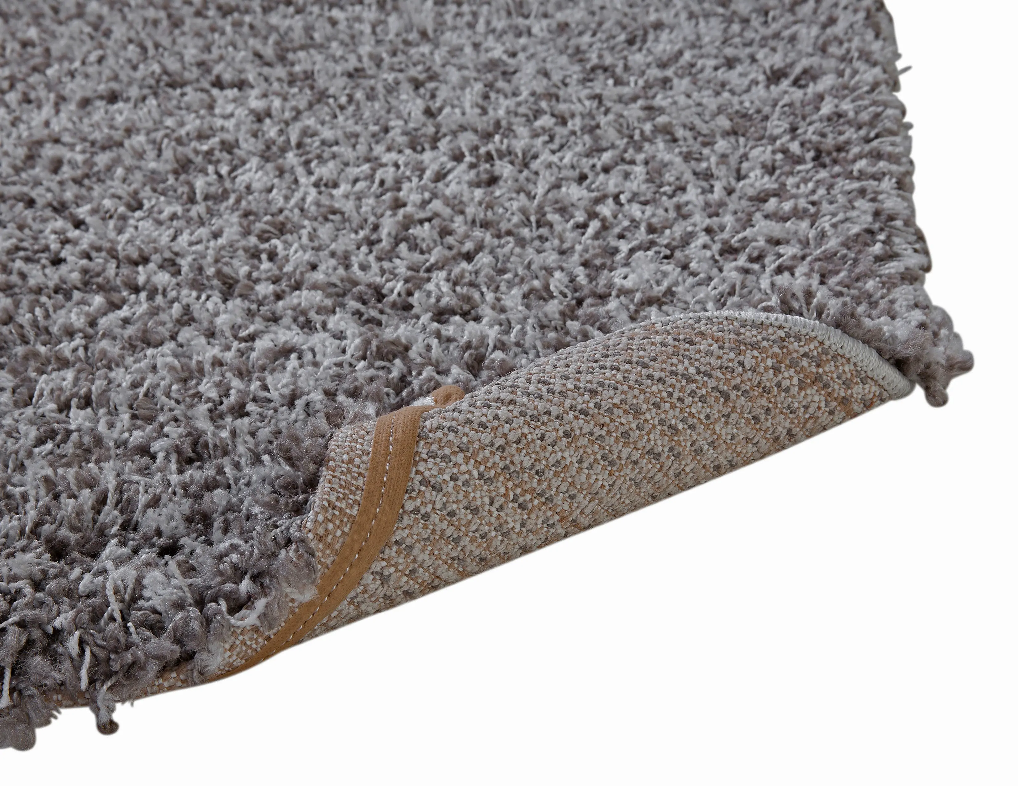 5 x 8 Medium Light Gray Area Rug - Comfort Shag-3