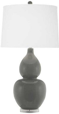 Gauntlet Gray Table Lamp