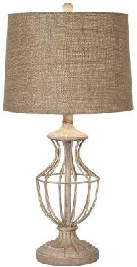 Hampton Metal Cage Table Lamp