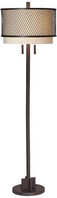 Mesh Bronze Floor Lamp