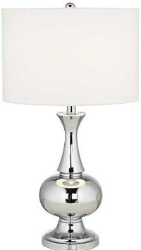 Corona Chrome Table Lamp