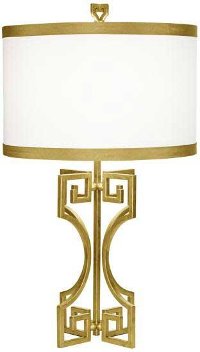 Gold Leaf Phila Table Lamp