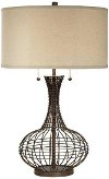 Ossining Dark Rust Table Lamp