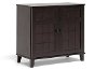 FP-1201 Dark Brown Shoe Cabinet - Glidden
