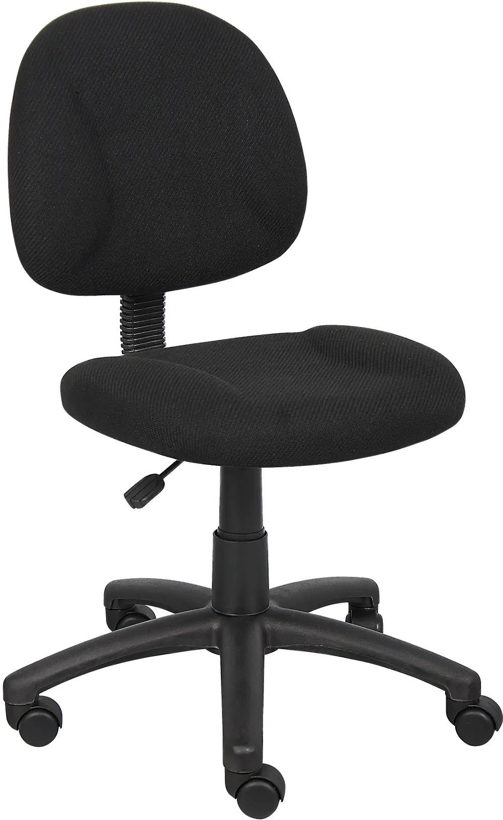 Black Deluxe Posture Chair-1
